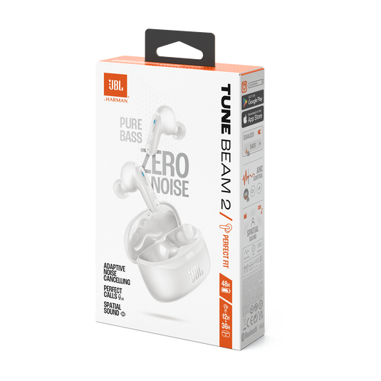 JBL Tune Beam 2 | Fones de ouvido sem fio com cancelamento de ruído